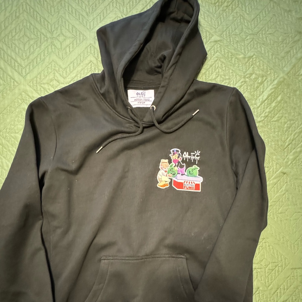 Alec Monopoly X Barstool Fund Hoodie - XL